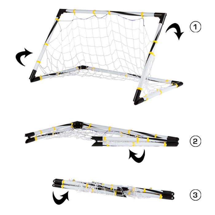 CB Toys Portería de fútbol plegable con balón CB Toys Portería de fútbol plegable con balón