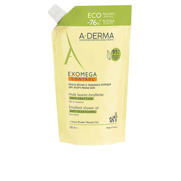 A-Derma EXOMEGA CONTROL aceite eco-recambio Gel de baño 500 ml A-Derma EXOMEGA CONTROL aceite eco-recambio Gel de baño 500 ml
