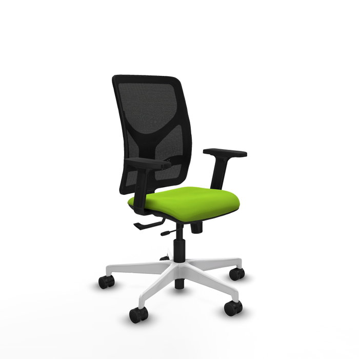 PIQUERAS Y CRESPO Silla de oficina Motilla con mecanismo Sincro/Traslack Pistacho y Negro PIQUERAS Y CRESPO Silla de oficina Motilla con mecanismo Sincro/Traslack Pistacho y Negro