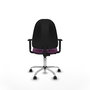 PIQUERAS Y CRESPO Silla de oficina Algarra Morado
