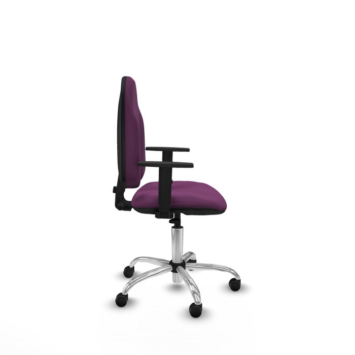 PIQUERAS Y CRESPO Silla de oficina Algarra Morado