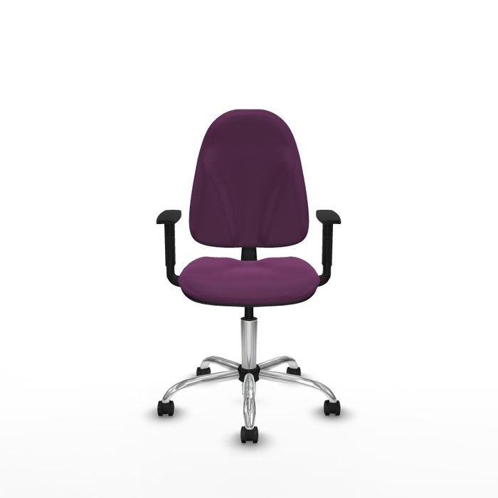 PIQUERAS Y CRESPO Silla de oficina Algarra Morado