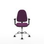 PIQUERAS Y CRESPO Silla de oficina Algarra Morado