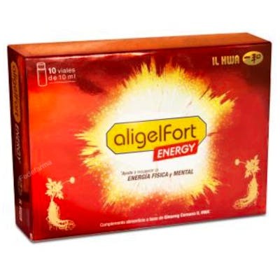 Il Hwa Aligelfort Energy 10 Viales Complemento Alimenticio Ginseng Coreano y Arándano Il Hwa Aligelfort Energy 10 Viales Complemento Alimenticio Ginseng Coreano y Arándano
