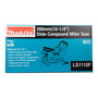 Makita LS1110F Sierra de Inglete y Cortes de 9.1 cm Profundidad, 31 cm Ancho, 4500 RPM, 1450 W