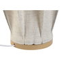 DKD Home Decor Lámpara de Sobremesa Lino y Cuerda Natural