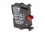 Eaton M22-K01 Elemento de contacto auxiliar con montaje frontal y conexión de tornillo