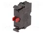 Eaton M22-K01 Elemento de contacto auxiliar con montaje frontal y conexión de tornillo