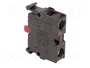 Eaton M22-K01 Elemento de contacto auxiliar con montaje frontal y conexión de tornillo