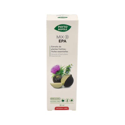 Intersa Phytobiopole Mix Epa 3 (Hepático) 50 ml Intersa Phytobiopole Mix Epa 3 (Hepático) 50 ml