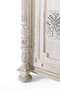 GINER Y COLOMER Armario de Mango Blanco Envejecido 203x120x50 cm
