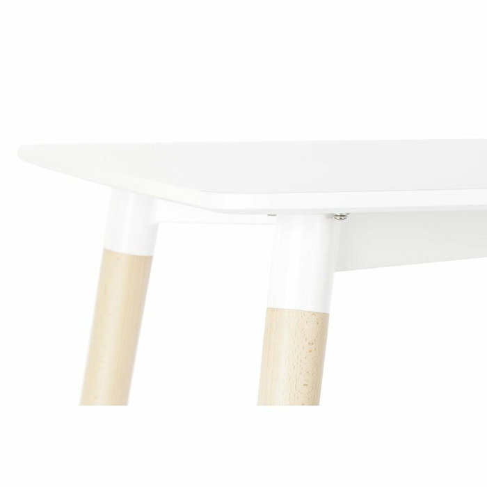 DKD Home Decor Mesa de Comedor MDF y Abedul Blanco 120x80x74