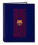 Carpeta de anillas F.C. Barcelona 24/25 Granate Azul marino A4 26.5 x 33 x 4 cm