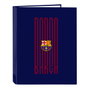 Safta Carpeta de 4 Anillas Mixtas F.C. Barcelona Folio