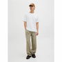 Camiseta de Manga Corta Hombre Jack & Jones Jorvarenna Painted Blanco