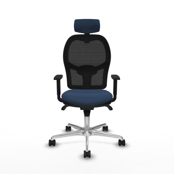 PIQUERAS Y CRESPO Silla de oficina Jorquera Azul Marino y Negro PIQUERAS Y CRESPO Silla de oficina Jorquera Azul Marino y Negro