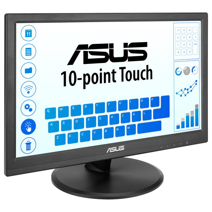Asus VT169HE Monitor Táctil 15.6 Pulgadas Full HD IPS Negro