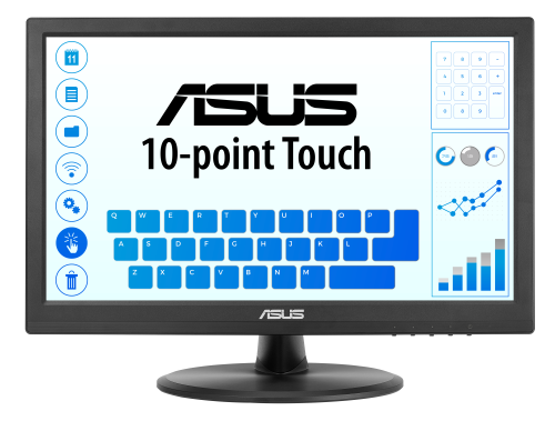 Asus VT169HE Monitor Táctil 15.6 Pulgadas Full HD IPS Negro