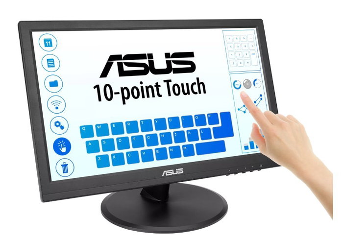 Asus VT169HE Monitor Táctil 15.6 Pulgadas Full HD IPS Negro