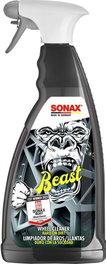 Sonax SX04333000 Bestia Limpiador de Llantas - Fórmula Rápida y Segura Sin Ácido para Todo Tipo de Llantas