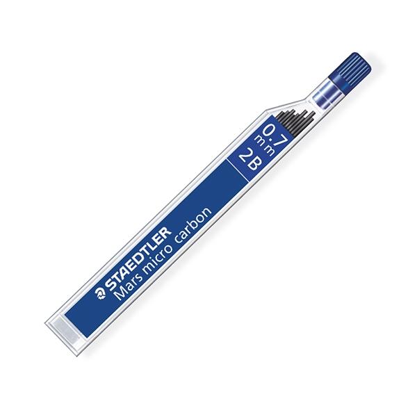 Staedtler Mars Micro Minas 0,7 mm 2B Tubo de 12 unidades Staedtler Mars Micro Minas 0,7 mm 2B Tubo de 12 unidades