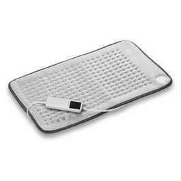 Medisana HP 700 Almohadilla Térmica Eléctrica XXL, Gris - 100 W, Apagado Automático 90 min, Cubierta Lavable 30°C, 600 x 350 mm