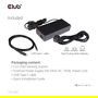 Club3D Muelle de Carga 4K USB-C con 6xUSB3, 2xDP, HDMI, LAN y Audio - Optimizado para Estaciones de Trabajo y Multimonitor