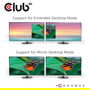 Club3D Muelle de Carga 4K USB-C con 6xUSB3, 2xDP, HDMI, LAN y Audio - Optimizado para Estaciones de Trabajo y Multimonitor