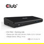 Club3D Muelle de Carga 4K USB-C con 6xUSB3, 2xDP, HDMI, LAN y Audio - Optimizado para Estaciones de Trabajo y Multimonitor