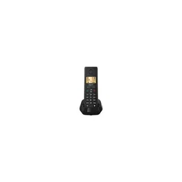 Gigaset Basic 100 Teléfono Fijo Inalámbrico DECT Negro con Contestador Automático, Bloqueador de Llamadas, Manos Libres, Pantalla 1.5', Alcance 300m, (s30852-h3206-d201)
