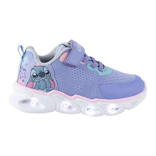 Cerdá Deportiva con Luces Stitch T032 para Niña Talla 32 en Color Lilac Cerdá Deportiva con Luces Stitch T032 para Niña Talla 32 en Color Lilac