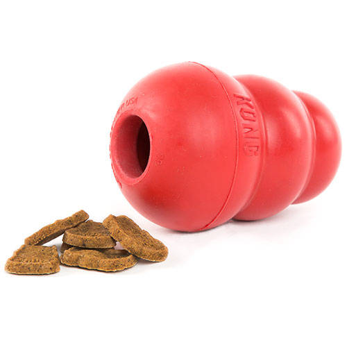 Kong Juguete para Perro Classic Rojo Talla S Ultra Duradero para Masticar y Jugar Kong Juguete para Perro Classic Rojo Talla S Ultra Duradero para Masticar y Jugar