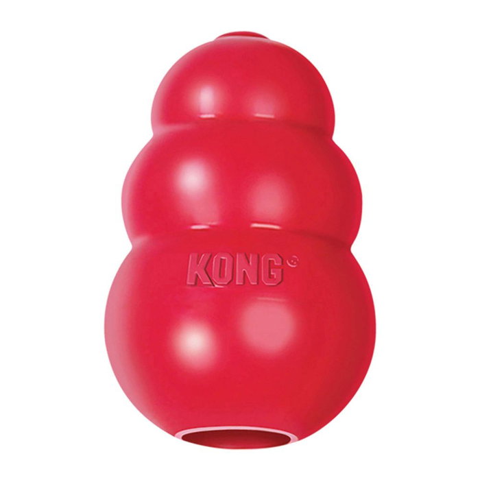 Kong Juguete para Perro Classic Rojo Talla S Ultra Duradero para Masticar y Jugar Kong Juguete para Perro Classic Rojo Talla S Ultra Duradero para Masticar y Jugar