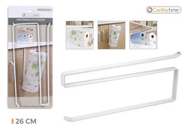 Confortime Portarrollos Colgar Cocina Metal 26 cm (12 Unidades)