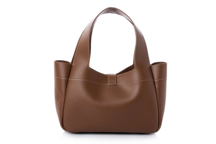 Lucky Bees Mink Bolso de Hombro de Visón en Cuero de Polivinilo para Mujer, 32x12x21 cm Lucky Bees Mink Bolso de Hombro de Visón en Cuero de Polivinilo para Mujer, 32x12x21 cm