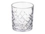 Vivalto Vaso Troquelado 350 ml Vidrio Transparente Apto Lavavajillas 8.5 x 9.5 cm (Set de 24)