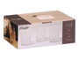 Vivalto Vaso Troquelado 350 ml Vidrio Transparente Apto Lavavajillas 8.5 x 9.5 cm (Set de 24)