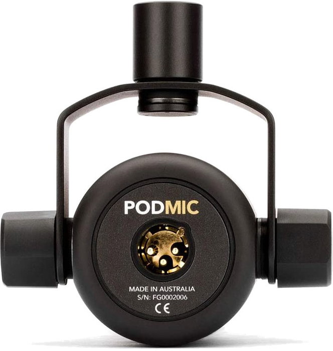 RODE PodMic Micrófono Dinámico para Podcast XLR Negro