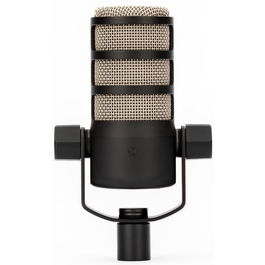 RODE Podmic Micrófono Dinámico para Podcasting con Filtro Antipop y Construcción Metálica