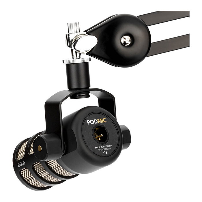 RODE PodMic Micrófono Dinámico para Podcast XLR Negro