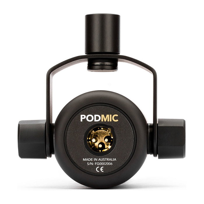 RODE PodMic Micrófono Dinámico para Podcast XLR Negro