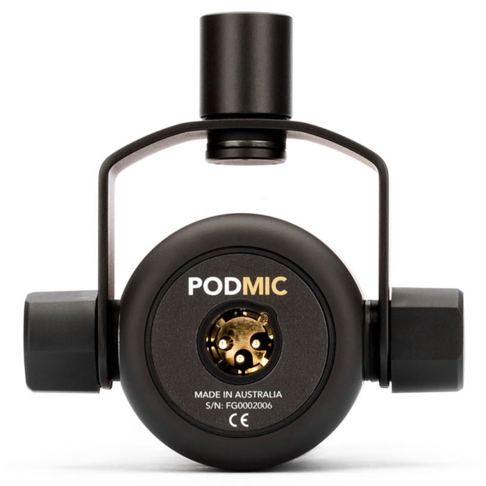 RODE PodMic Micrófono Dinámico para Podcast XLR Negro