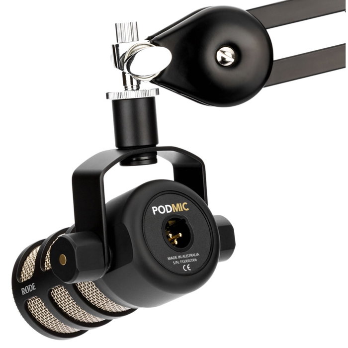 RODE PodMic Micrófono Dinámico para Podcast XLR Negro