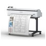 Epson SureColor SC-T5100M - Impresora multifuncional gran formato a color inyección de tinta 36 pulgadas (91.4 cm) WiFi Gigabit LAN USB 2.0 para rollos A0, Resolución 2400x1200 DPI