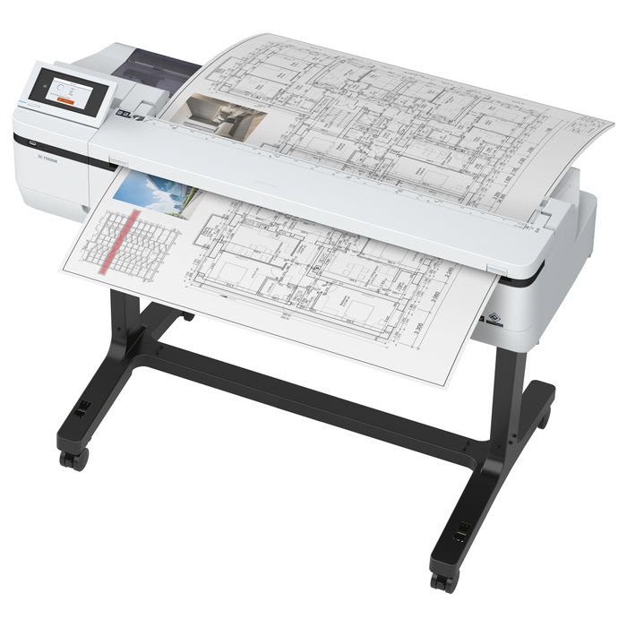 Epson SureColor SC-T5100M - Impresora multifuncional gran formato a color inyección de tinta 36 pulgadas (91.4 cm) WiFi Gigabit LAN USB 2.0 para rollos A0, Resolución 2400x1200 DPI