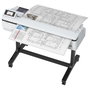 Epson SureColor SC-T5100M - Impresora multifuncional gran formato a color inyección de tinta 36 pulgadas (91.4 cm) WiFi Gigabit LAN USB 2.0 para rollos A0, Resolución 2400x1200 DPI