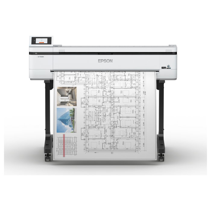 Epson SureColor SC-T5100M - Impresora multifuncional gran formato a color inyección de tinta 36 pulgadas (91.4 cm) WiFi Gigabit LAN USB 2.0 para rollos A0, Resolución 2400x1200 DPI