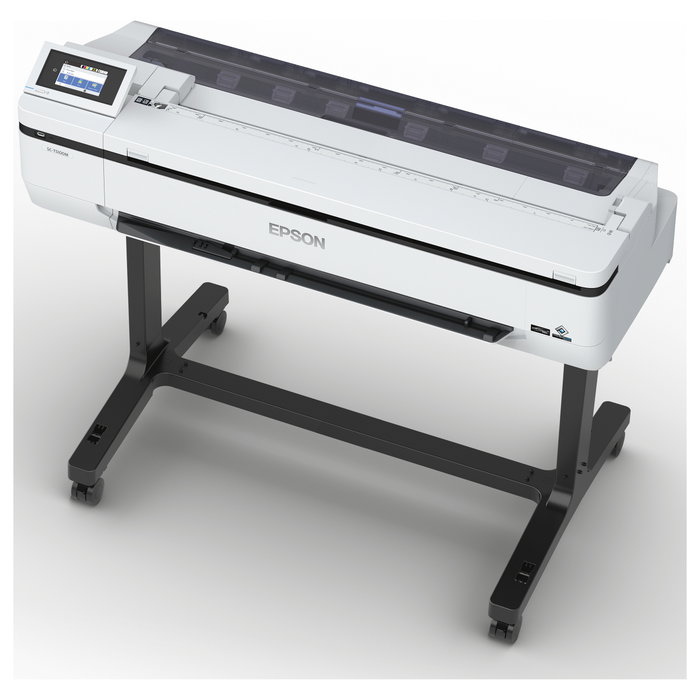 Epson SureColor SC-T5100M - Impresora multifuncional gran formato a color inyección de tinta 36 pulgadas (91.4 cm) WiFi Gigabit LAN USB 2.0 para rollos A0, Resolución 2400x1200 DPI