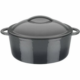 GSW Olla de hierro fundido macizo 24 cm Gris Shadow
