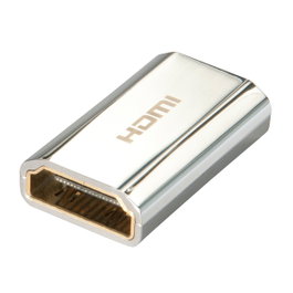 Lindy 41509 Adaptador HDMI CROMO Hembra a Hembra Metálico
